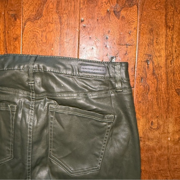 NWT Women Sanctuary Standard Surplus Hayden Coated Ankle Olive Green size 31 - Picture 12 of 16